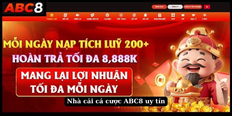 Nhà cái cá cược ABC8 uy tín