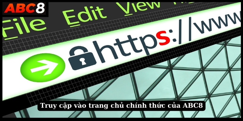 Truy cập vào trang chủ chính thức của ABC8