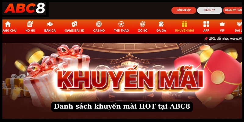 Danh sách khuyến mãi HOT tại ABC8