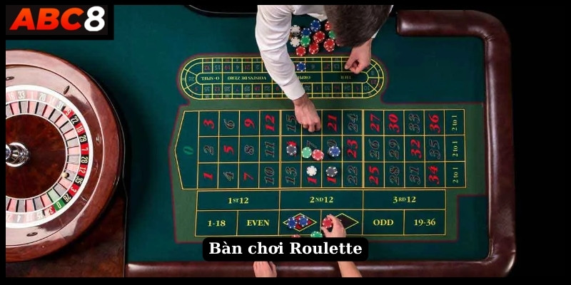 Bàn chơi Roulette