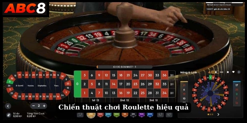 Chiến thuật chơi Roulette hiệu quả